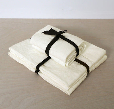 Orkney Linen Towel Set (2 Hand Towels, 2 Bath Towels)