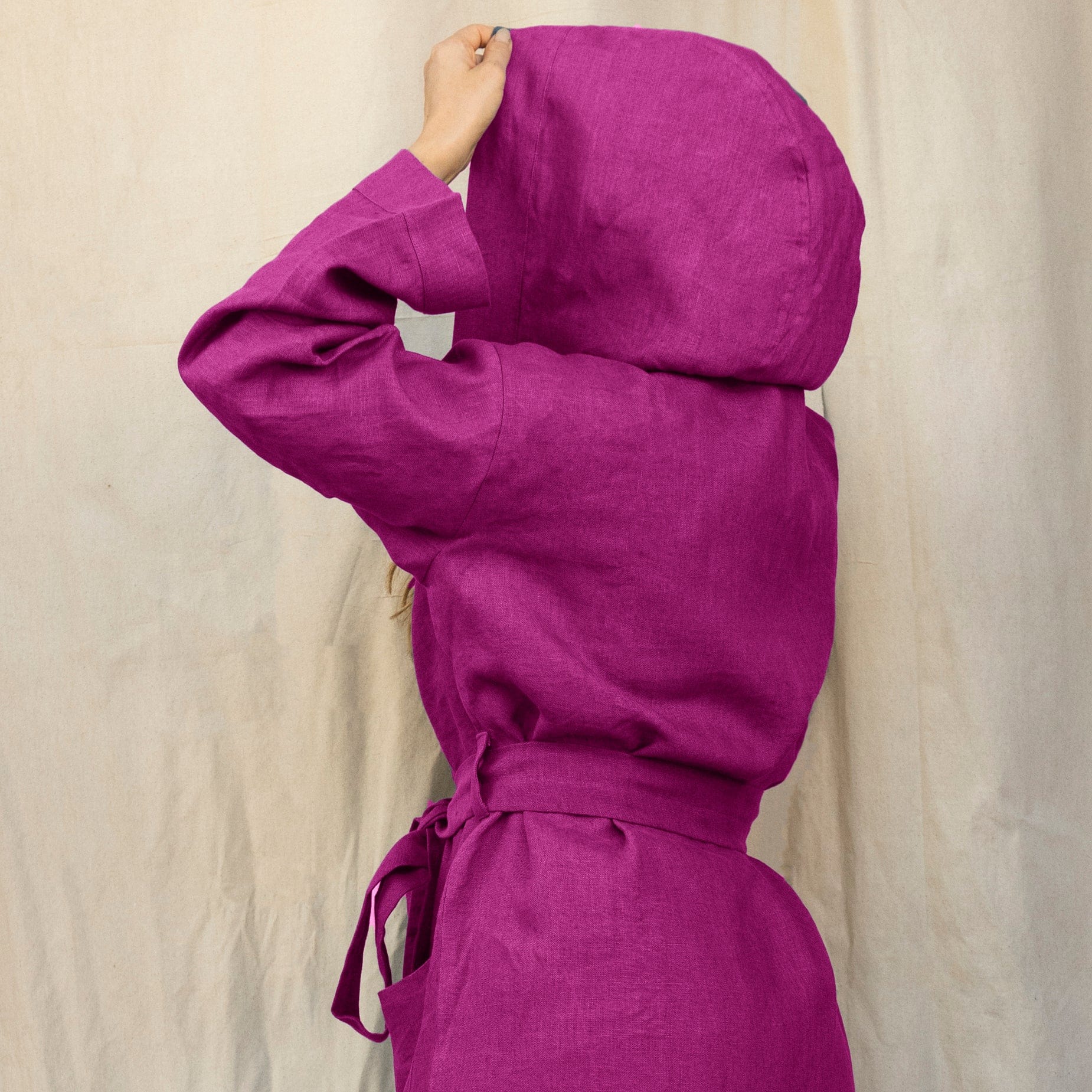 Beautiful 100% Linen Bath Robes - Made in USA | by Rough Linen