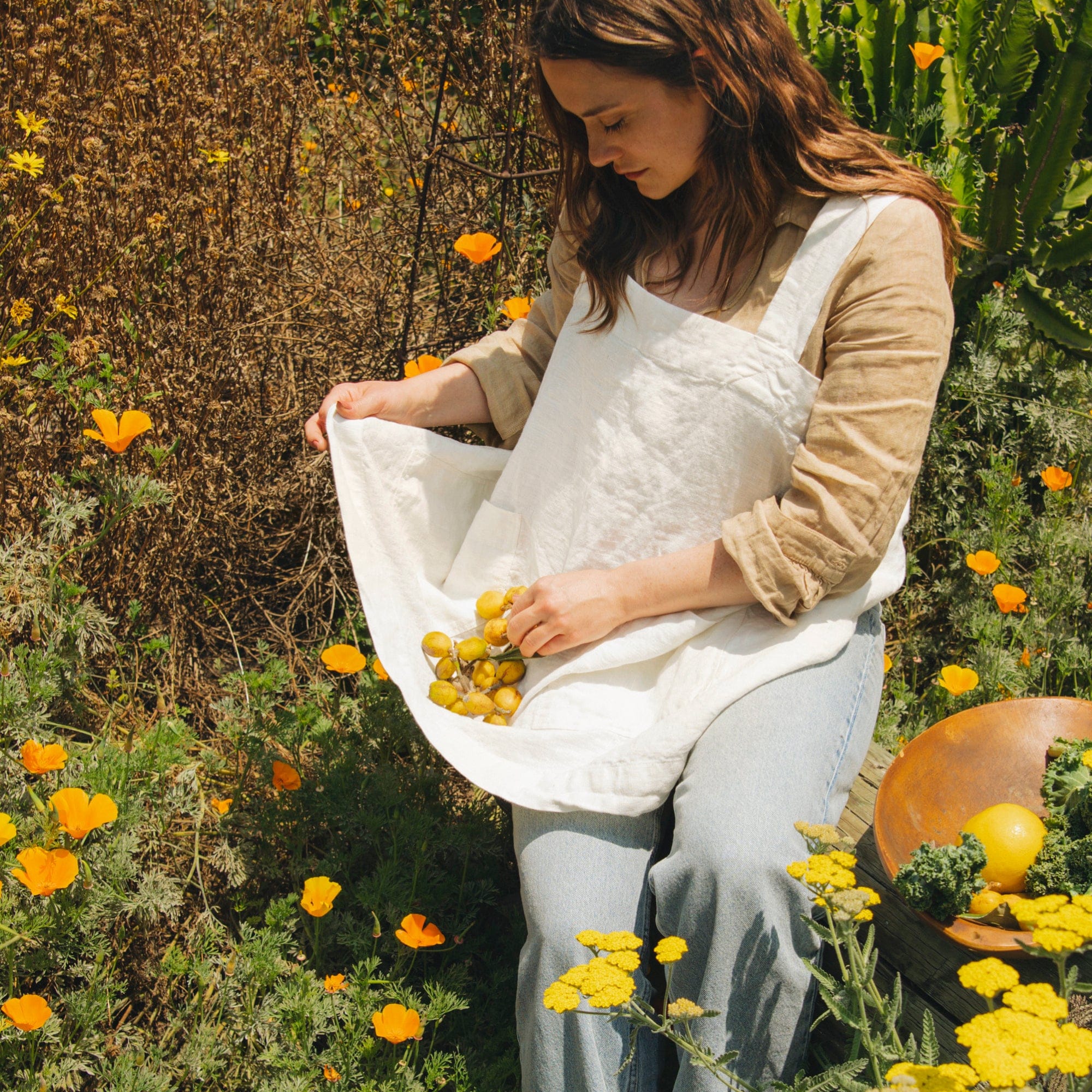 Best Linen Pinafore Apron