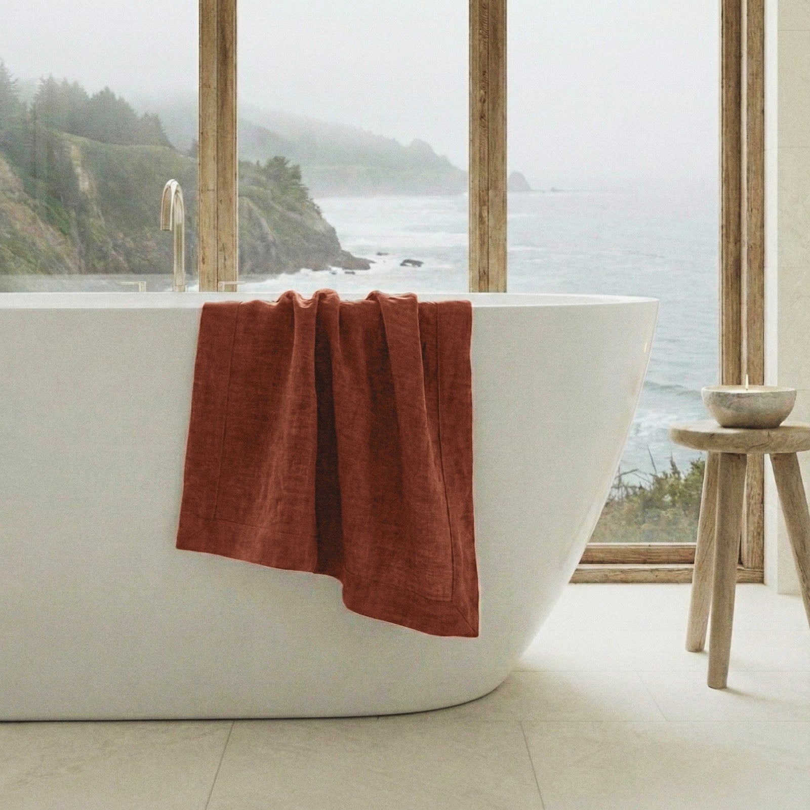 St. Barts Linen Bath Sheet