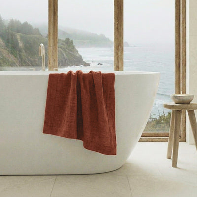 St. Barts Linen Bath Towel