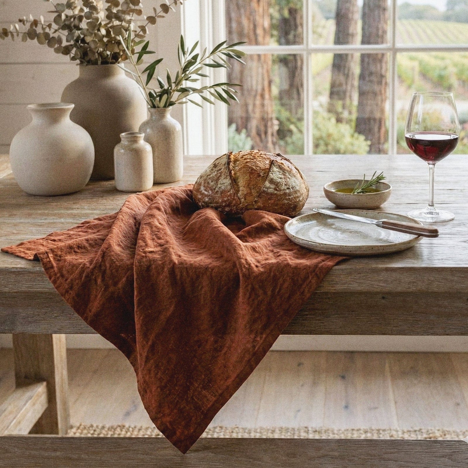 St. Barts Linen Tea Towel