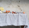 Raw Edge Smooth Linen Tablecloth | Sale