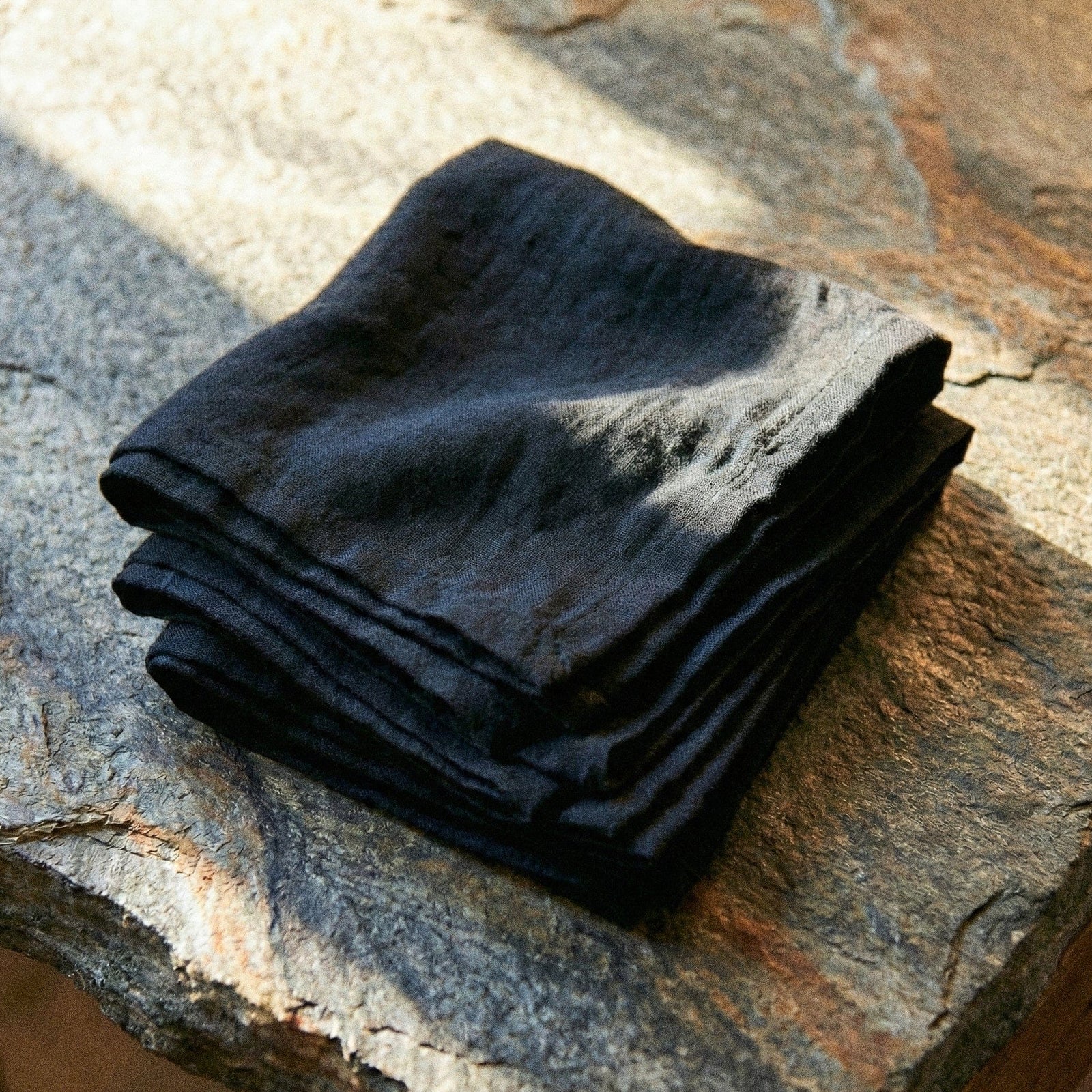 Smooth Linen 12" Lunch Napkin Set