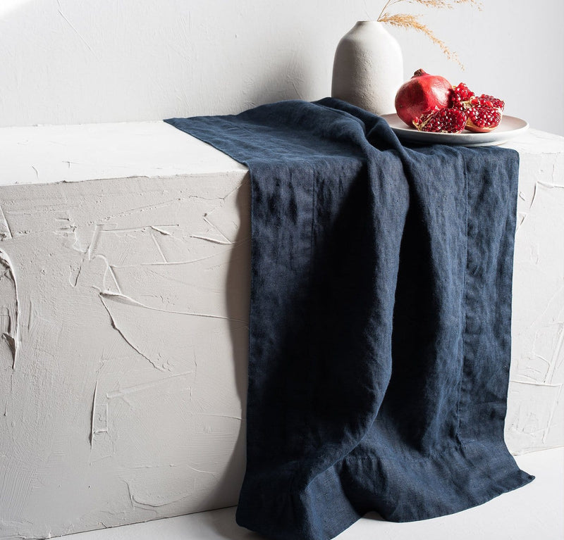 St. Barts Linen Table Runner | Sale