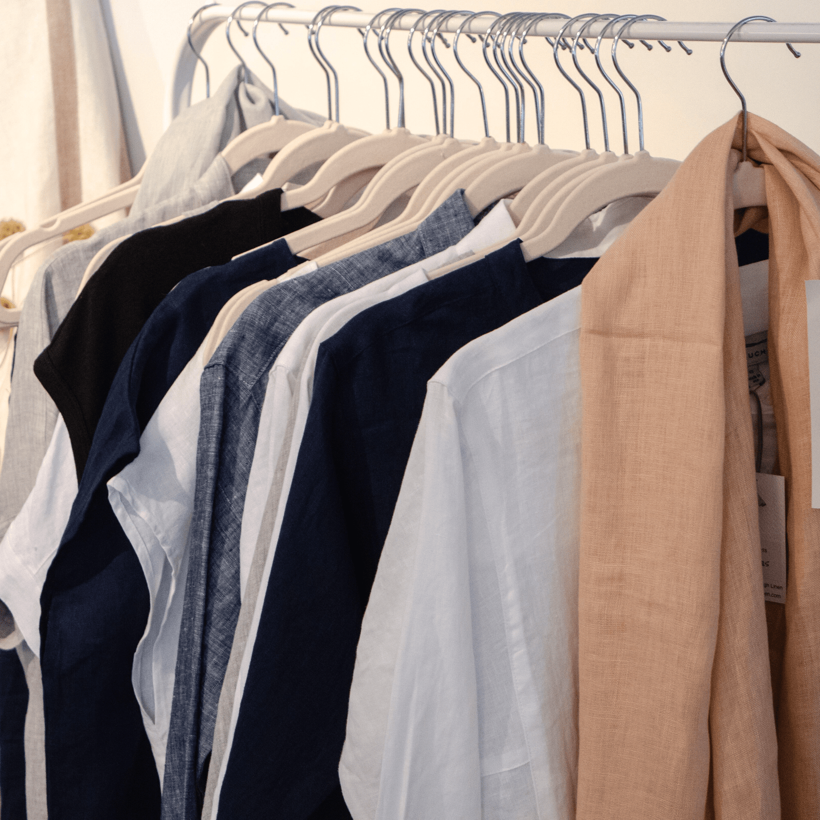 Several linen clothes
