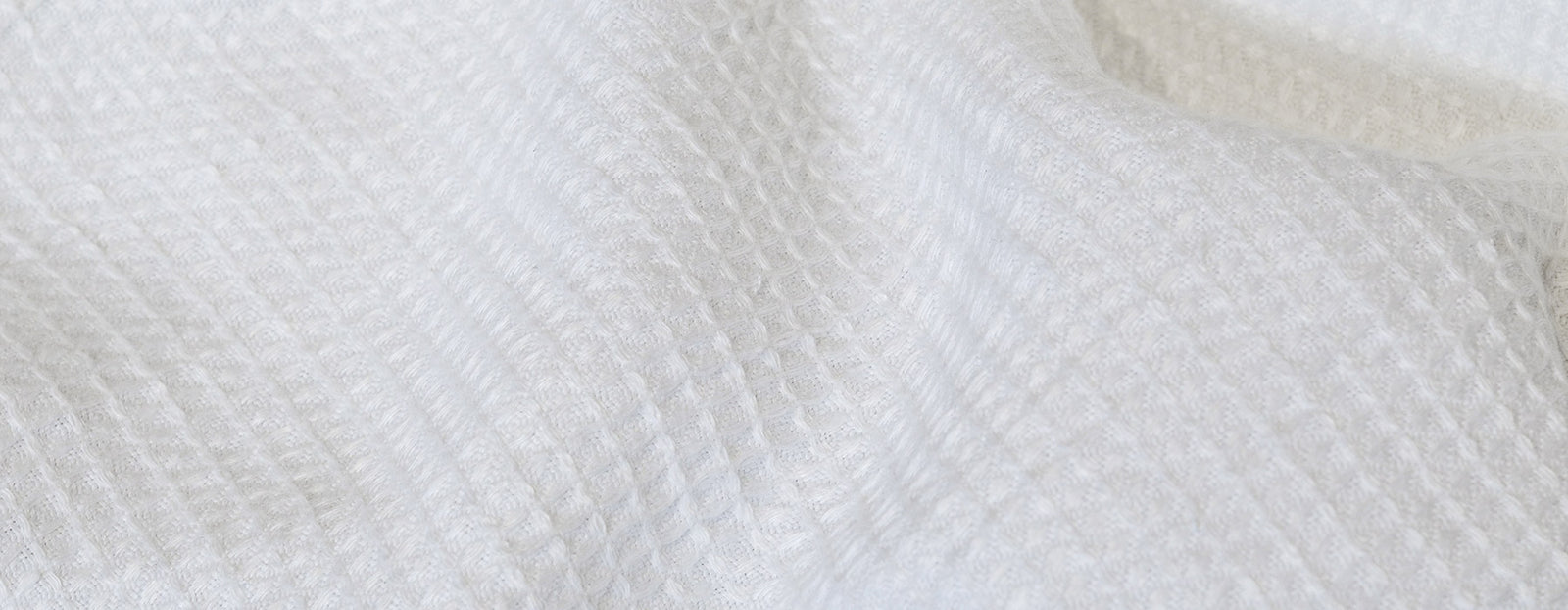 Waffle Fabric - Rough Linen