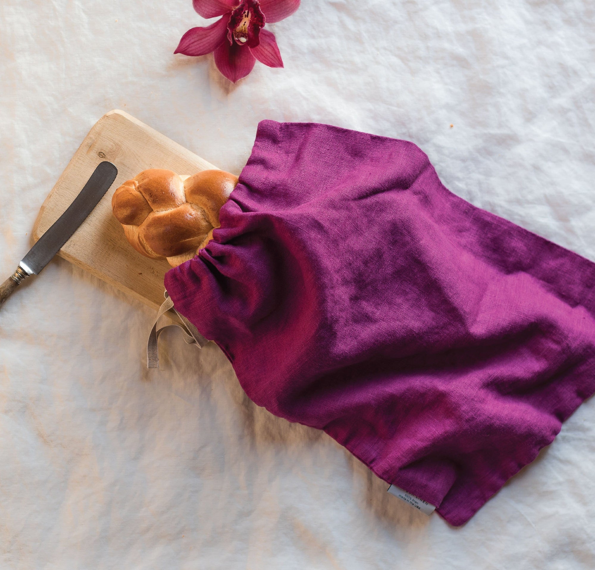 Limited Edition Orkney Linen Bread Bag