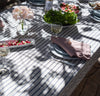 French Stripe Linen Tablecloth