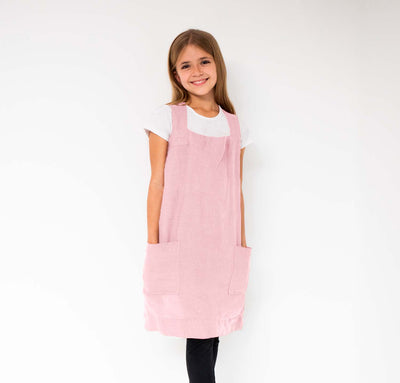 Child's Linen Pinafore-Apron