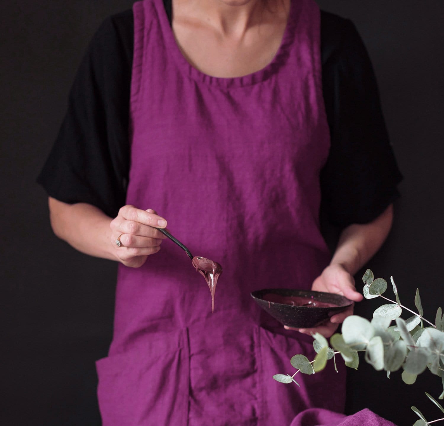Limited Edition Bella Linen Pinafore-Apron