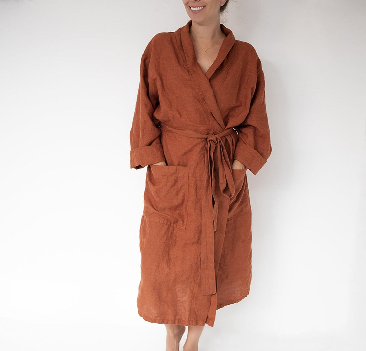 Best Linen Bath Robe | by Rough Linen