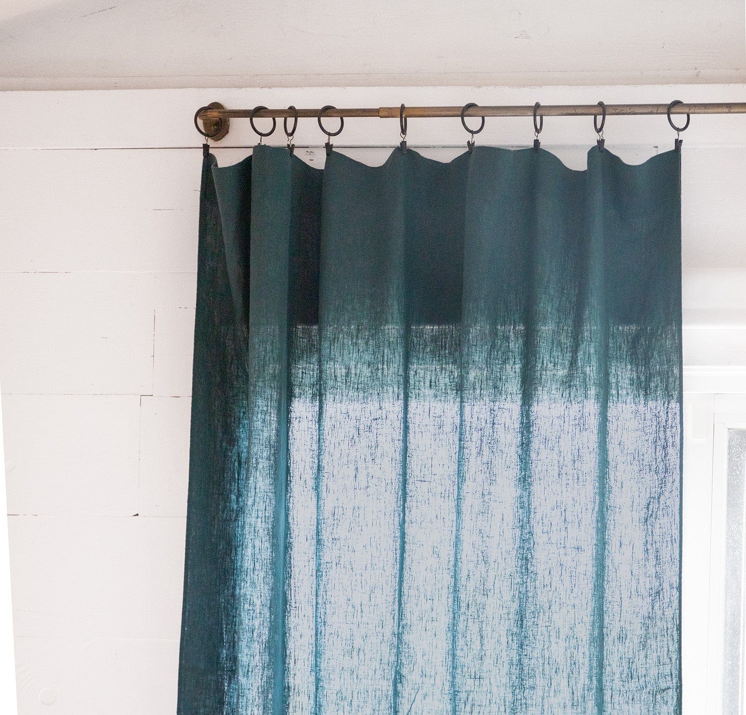 100% Flax Linen Curtains by Rough Linen