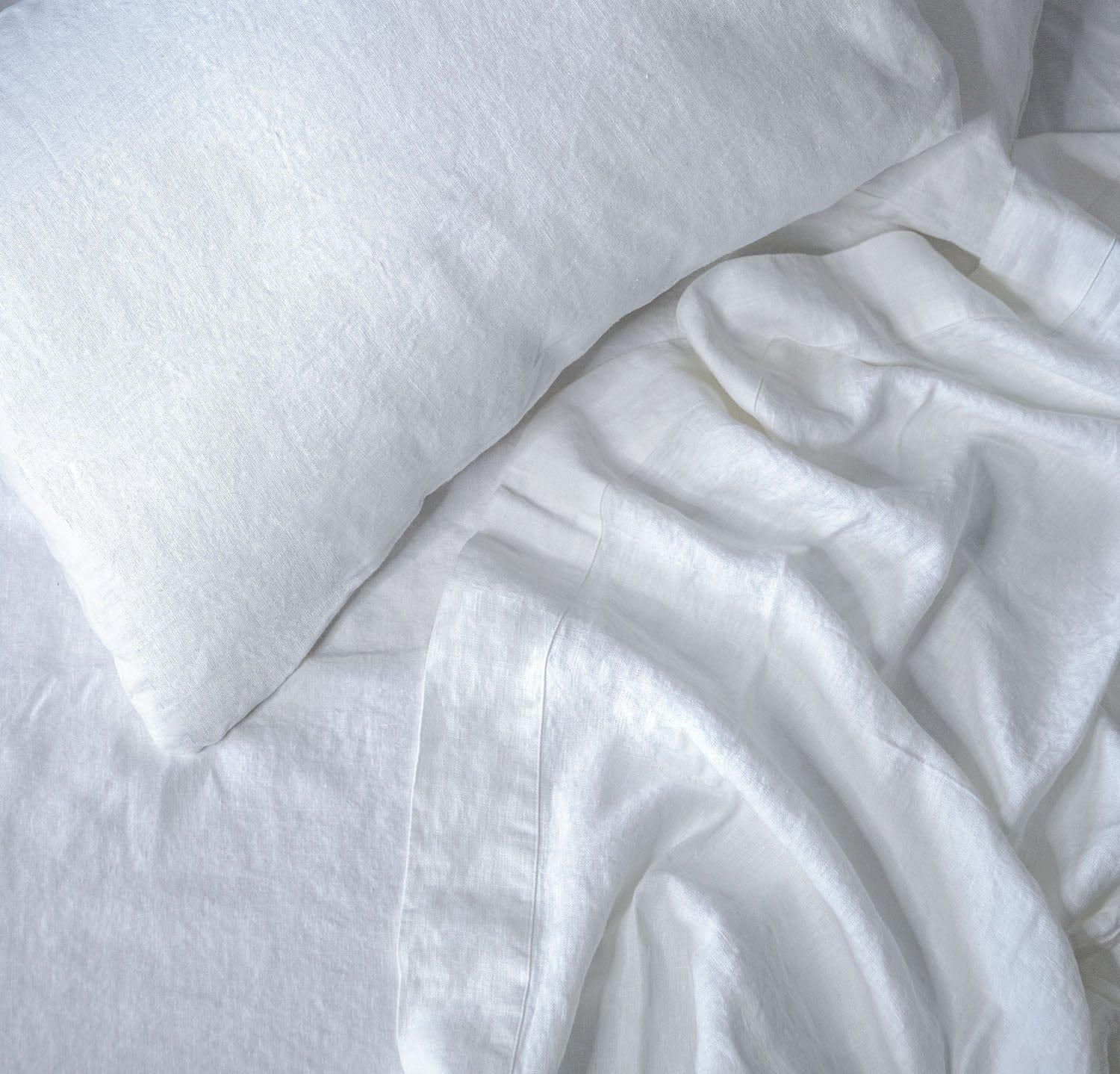 Rough Linen | Orkney Linen Wash Cloths Trio | Off-White