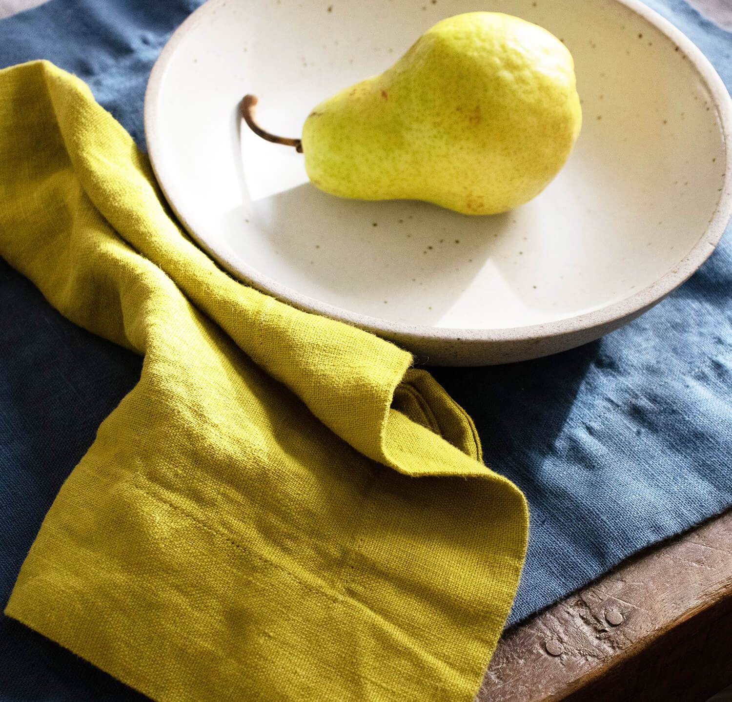 Rough Linen | Orkney Linen Napkin | Dusk