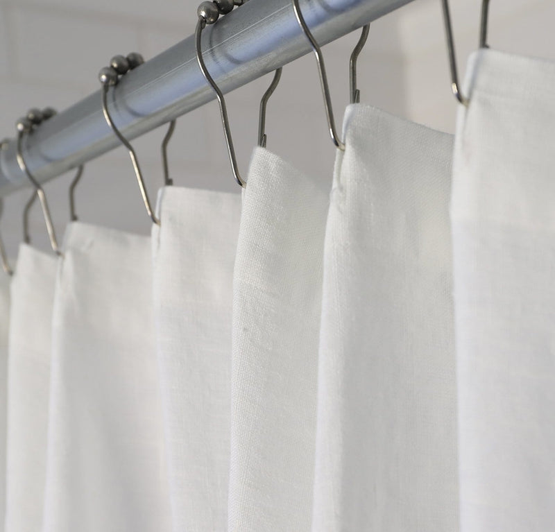 Best Linen Shower Curtain - Rough Linen