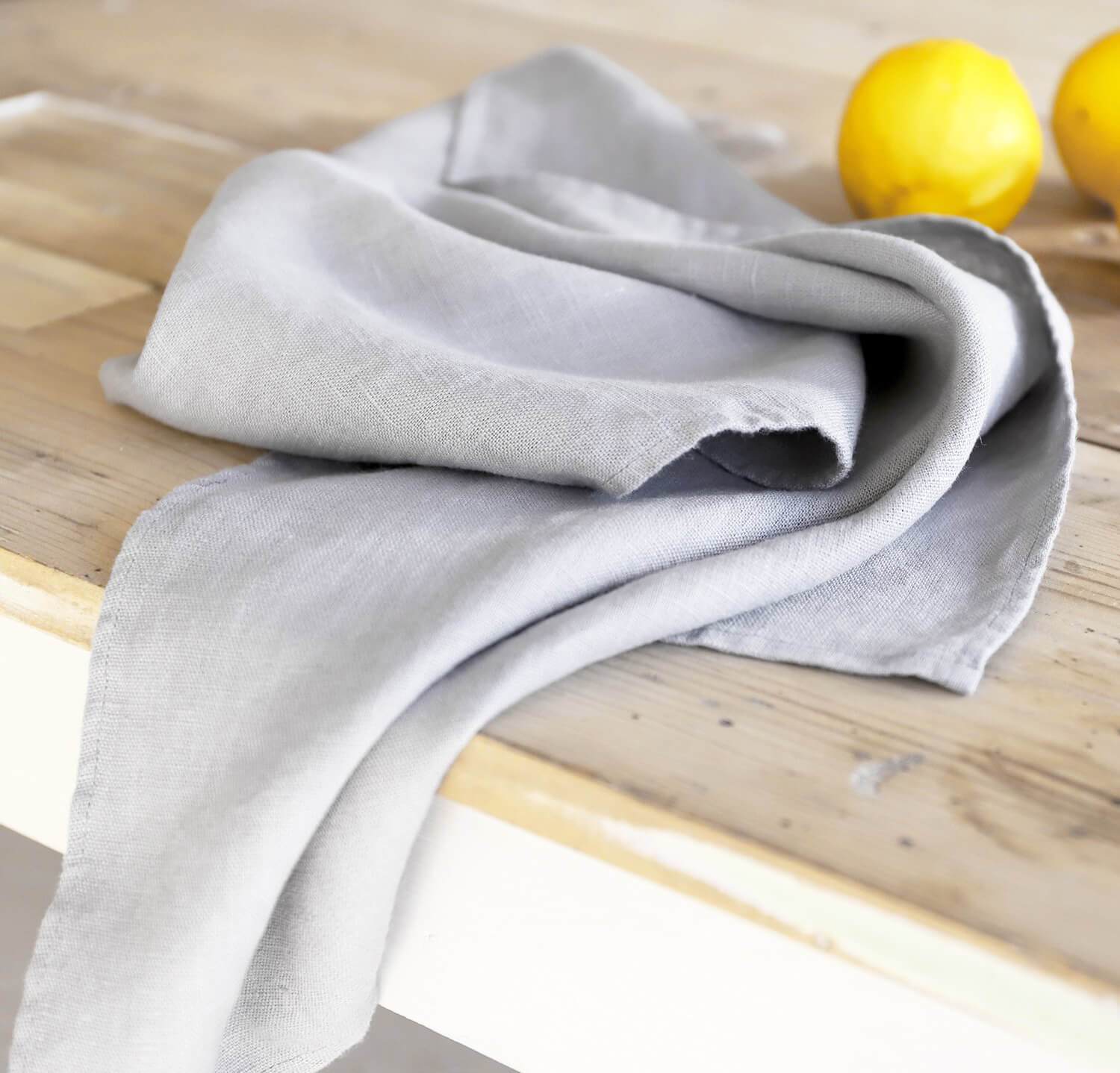 Linen Kitchen Towels — BRASS + OAK