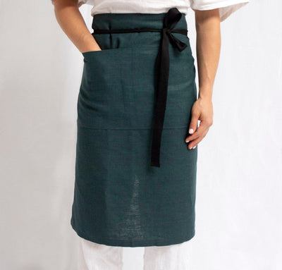 The Linen Half Apron