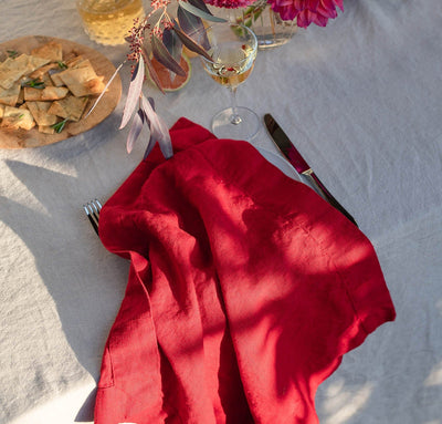 Limited Edition Orkney Linen Napkin Set