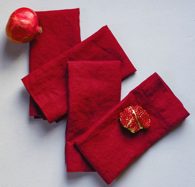 Limited Edition Orkney Linen Napkin Set