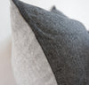 Linen Twill Square Throw Pillow Cover | Final Sale