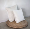 Linen Twill Square Throw Pillow Cover | Final Sale