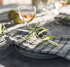 French Stripe Linen Napkin Set (Choose 4 or 6)