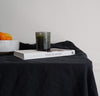 Raw Edge Smooth Linen Tablecloth