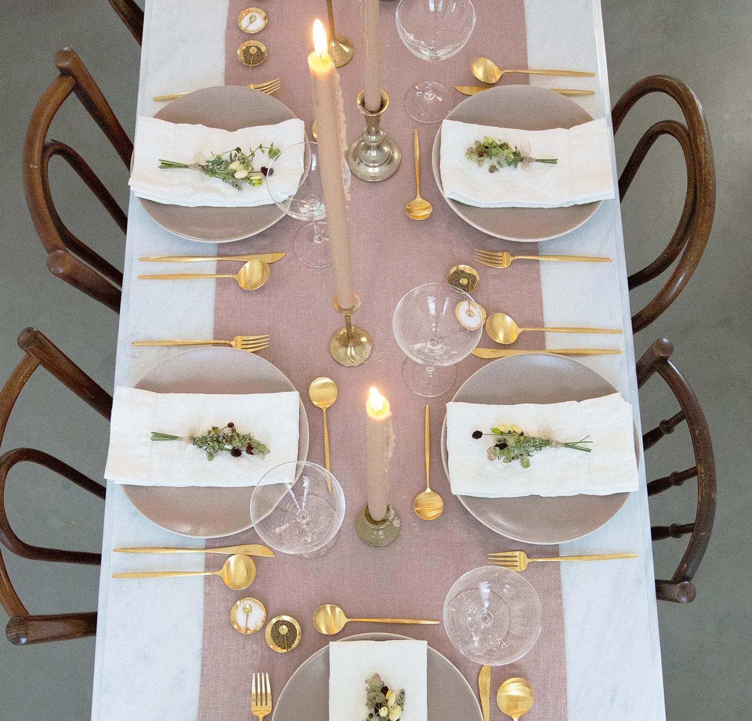 Rough Linen | 12 Feet Orkney Linen Table Runner | Pear Rough Linen | 12 Feet Orkney Linen Table Runner | Pear