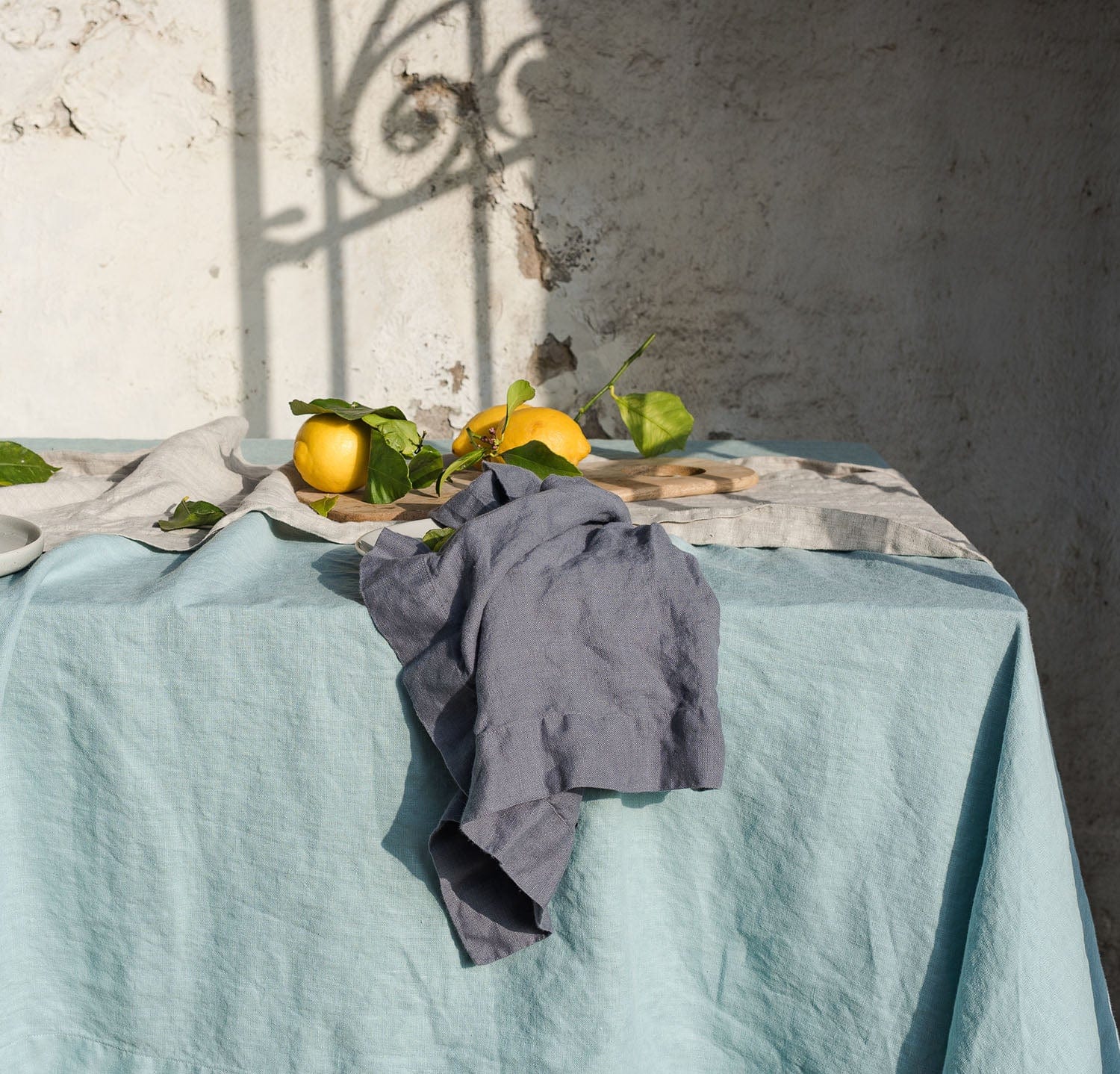 Best Linen Kitchen Towels Set | by Rough Linen Combination