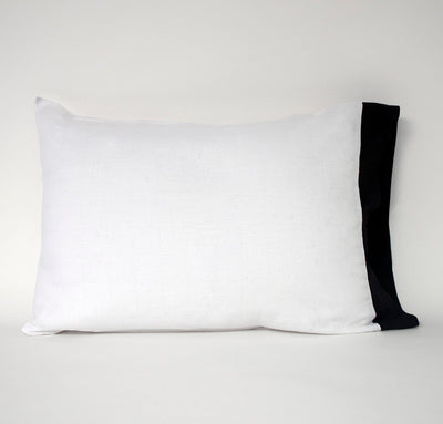 Smooth Bordered Linen Pillowcase
