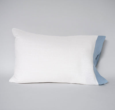 Smooth Bordered Linen Pillowcase