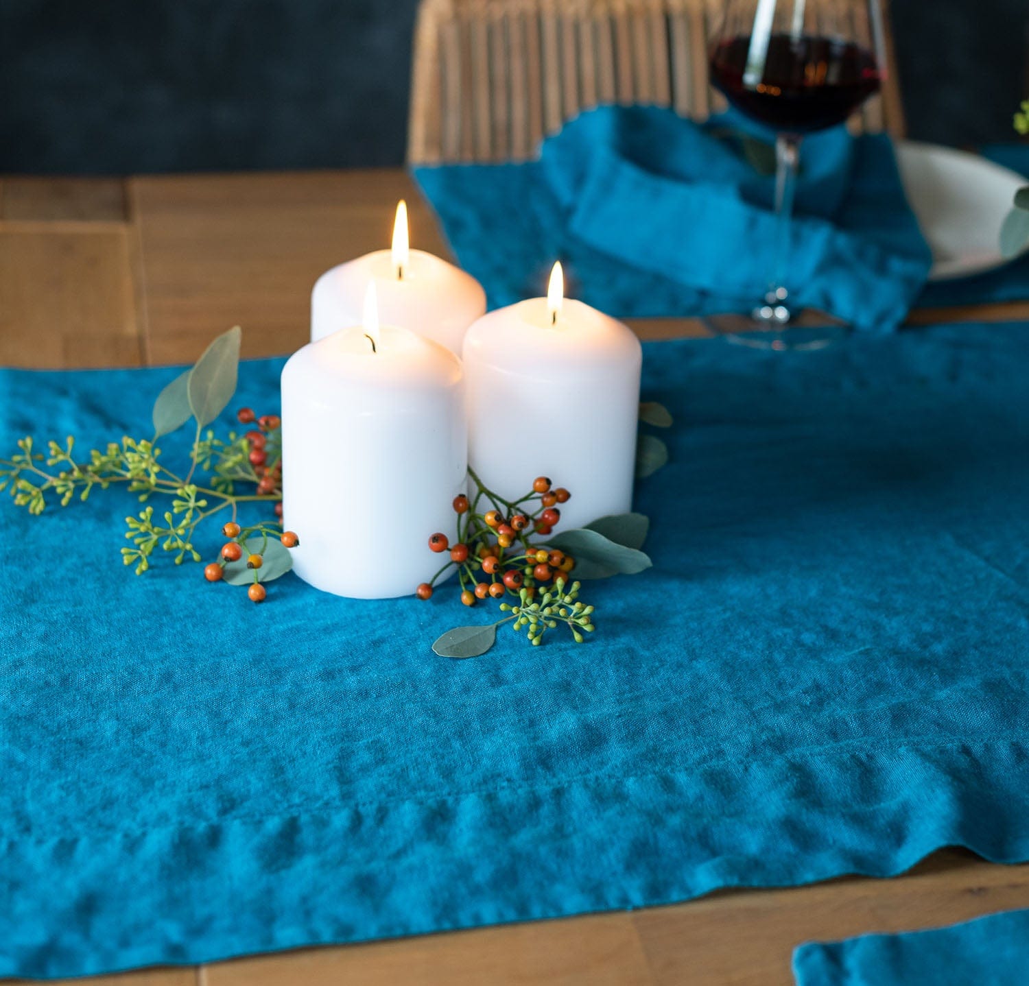 St. Barts Linen Table Runner