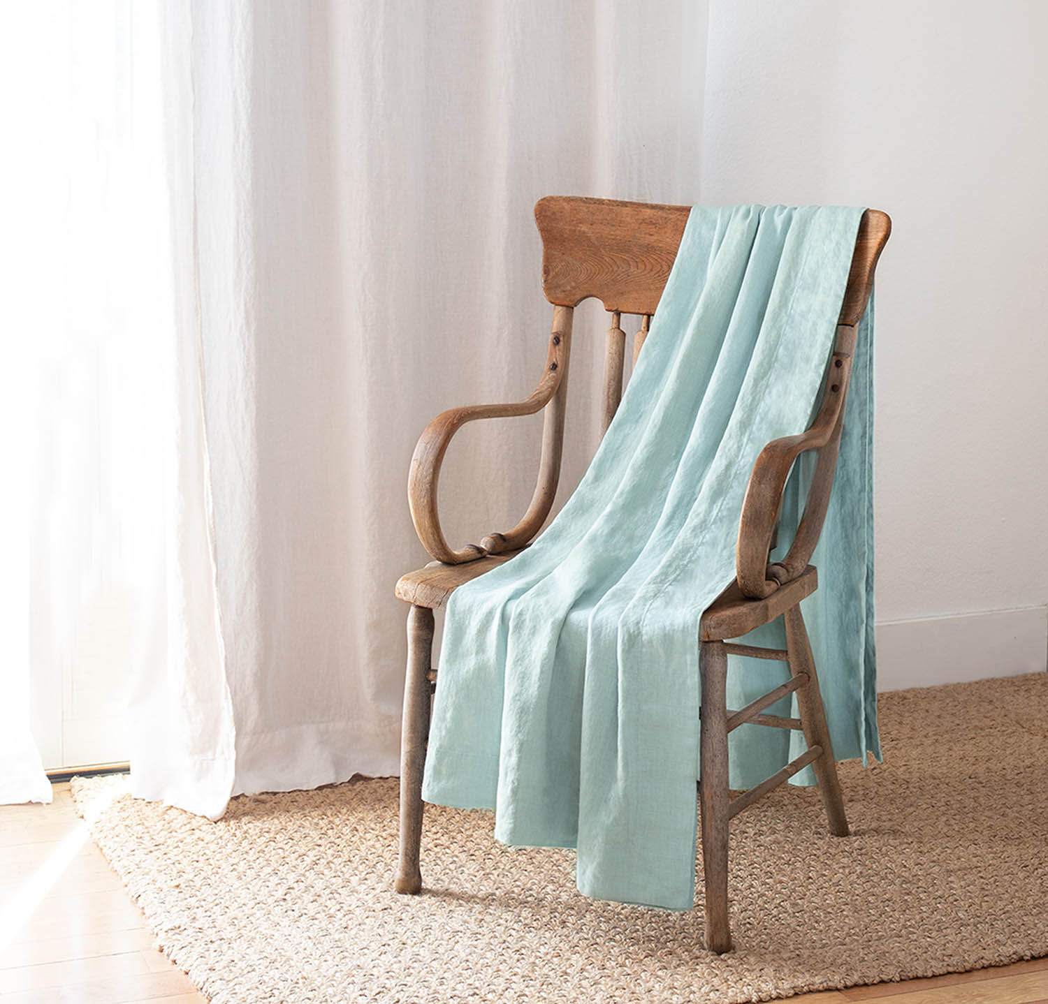 St. Barts Linen Throw Blanket
