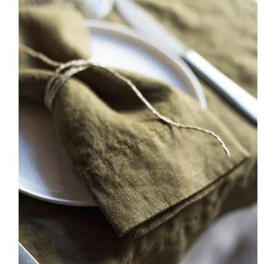 St. Barts Linen Napkin Set (Choose 4 or 6)