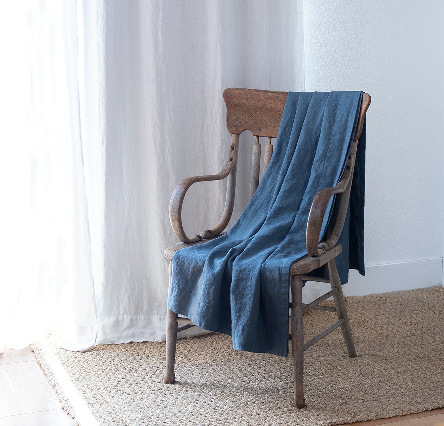 Linen Throw Blankets | by Rough Linen