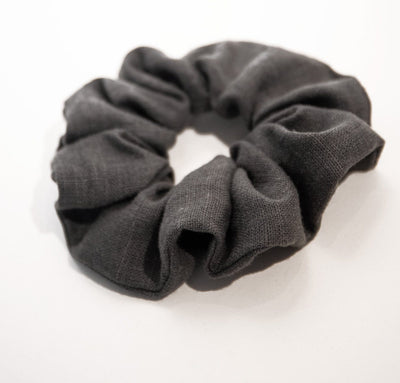 Linen Hair Scrunchies (Set of 3)