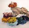 Linen Hair Scrunchies (Set of 3)