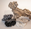 Linen Hair Scrunchies (Set of 3)