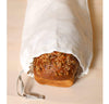 bread inside 100% linen bread bag heavyweight Orkney fabric off-white color
