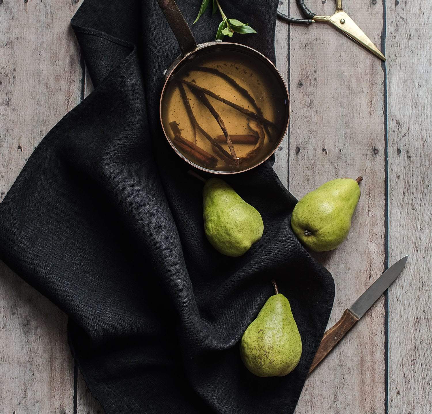 Linen Kitchen Towels — BRASS + OAK