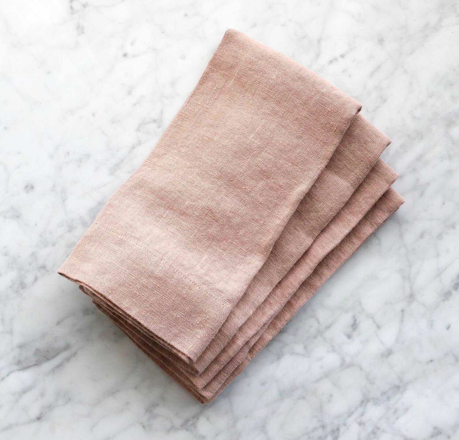 Rough Linen | Orkney Linen Napkin Set | Dusk