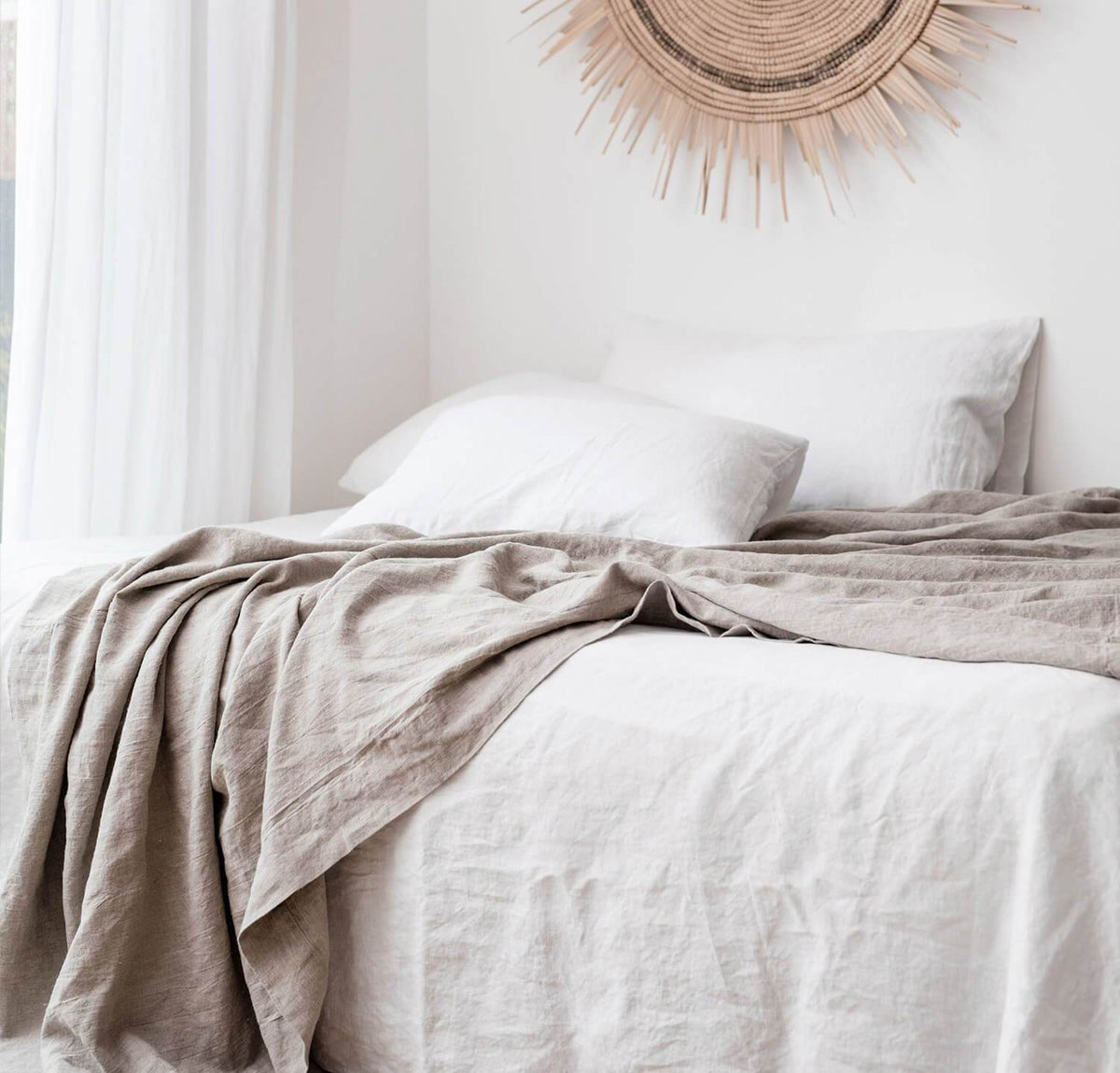 Orkney Linen Summer Bedding Set | by Rough Linen