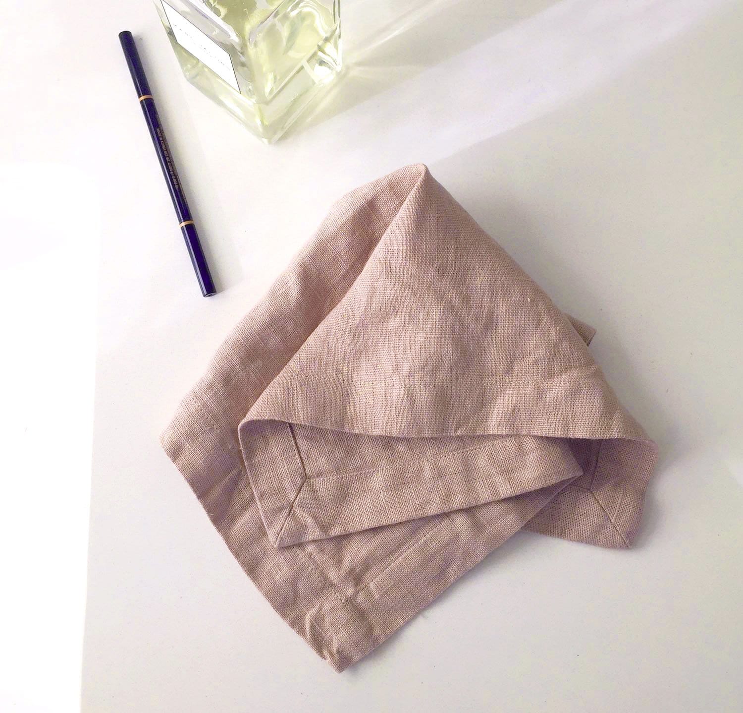 Rough Linen | Orkney Linen Wash Cloths Trio | Dusk