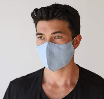 Reusable Linen Face Masks (Set of 4)