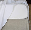 Smooth Linen Fitted Sheet (All sizes)
