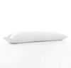 100% linen body pillow cover smooth linen pure white color