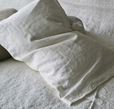 Smooth Simple Linen Pillowcase Set