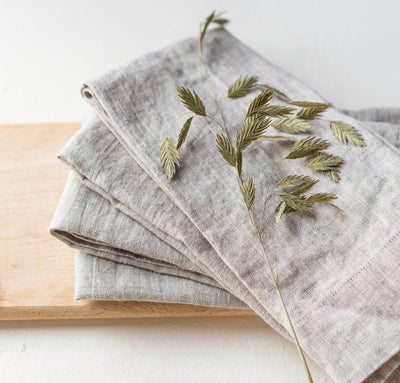 Rough Linen | Orkney Linen Napkin | Forest
